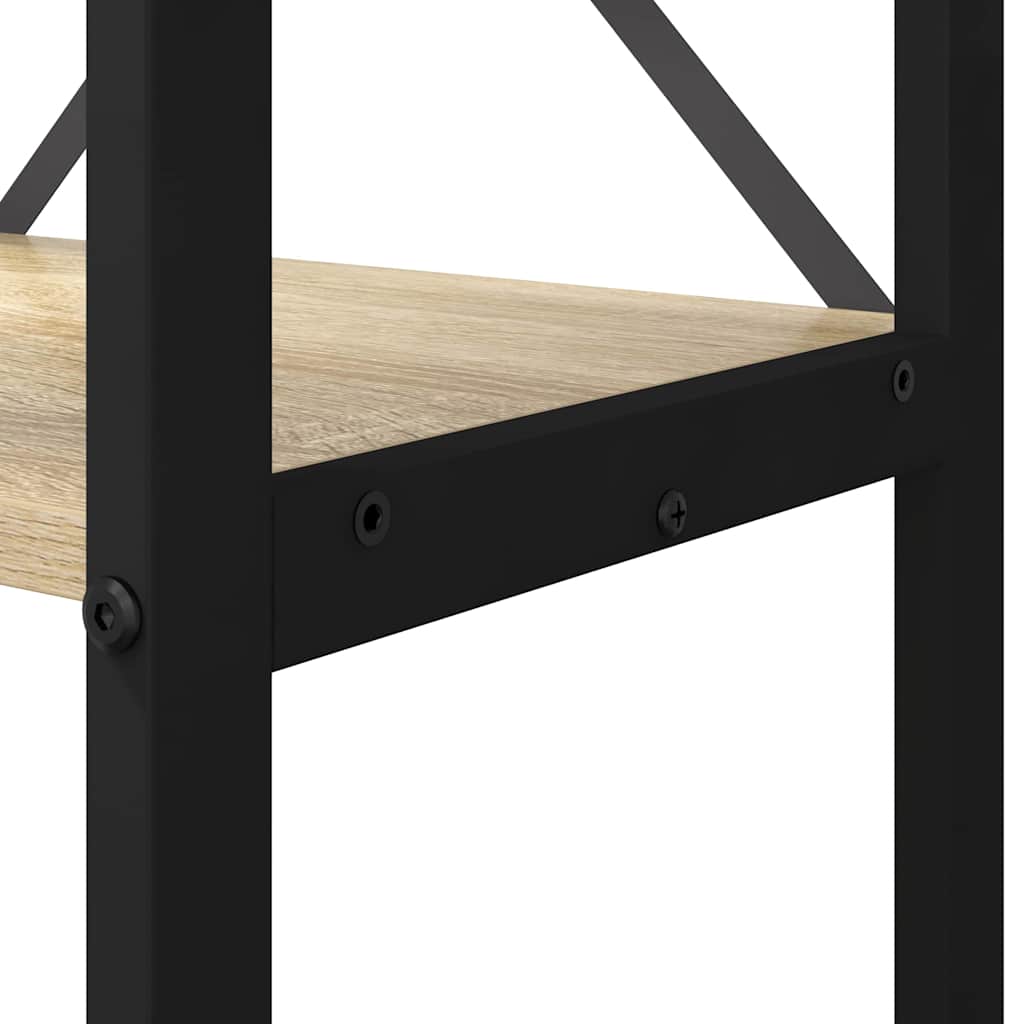 Polica Sonoma hrast 60 x 30 x 120 cm Konstruirano drvo