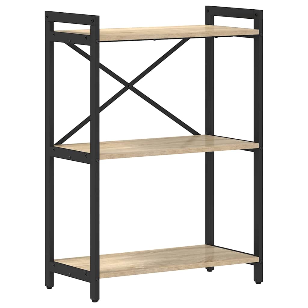 Polica Sonoma hrast 60 x 30 x 85 cm Konstruirano drvo