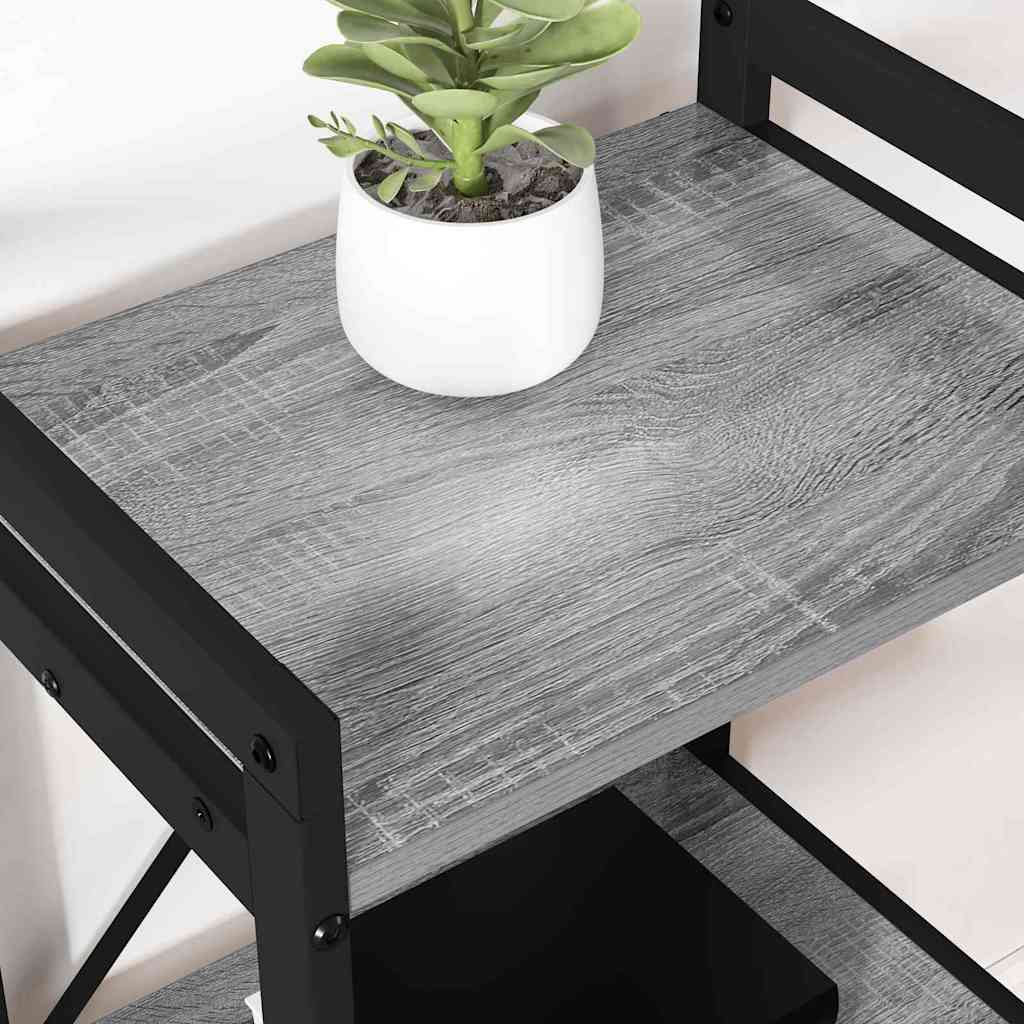 Polica Sivi hrast sonoma 60 x 30 x 85 cm Konstruirano drvo
