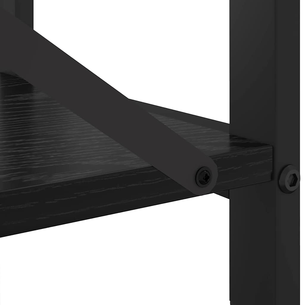 Polica Crni hrast 60 x 30 x 50 cm Konstruirano drvo