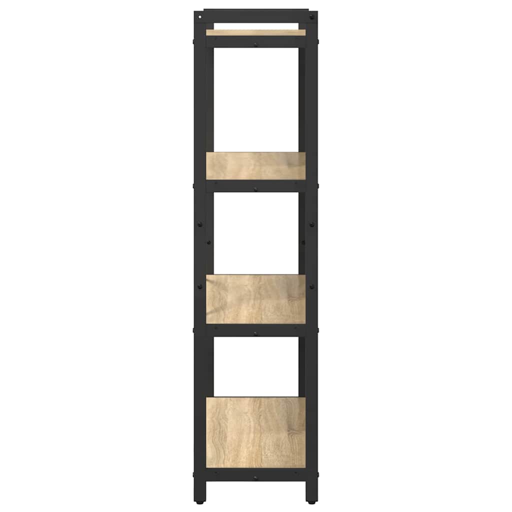 Polica Sonoma hrast 80 x 30 x 120 cm Konstruirano drvo