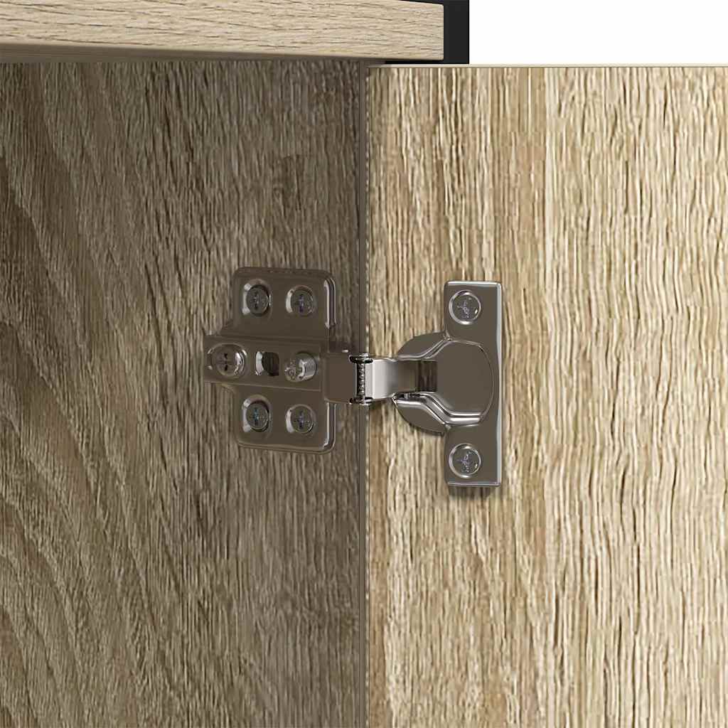 Polica Sonoma hrast 80 x 30 x 155,5 cm Konstruirano drvo