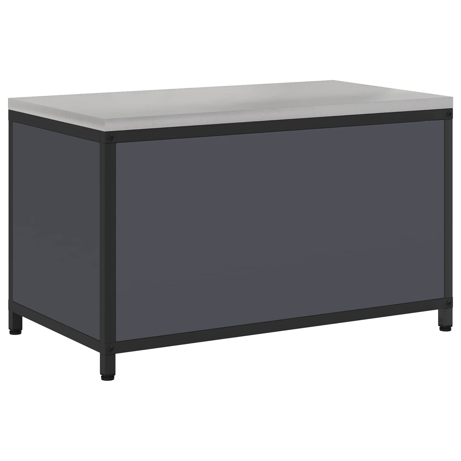 Kuhinjsko skladištenje s policom Antracit 90 x 50 x 53 cm Čelik