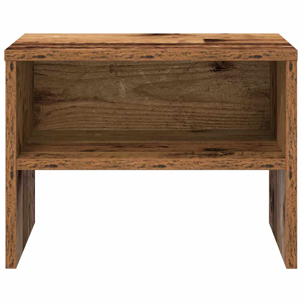 Noćni ormar 2 pcs Staro drvo 40 x 40 x 30 cm Konstruirano drvo