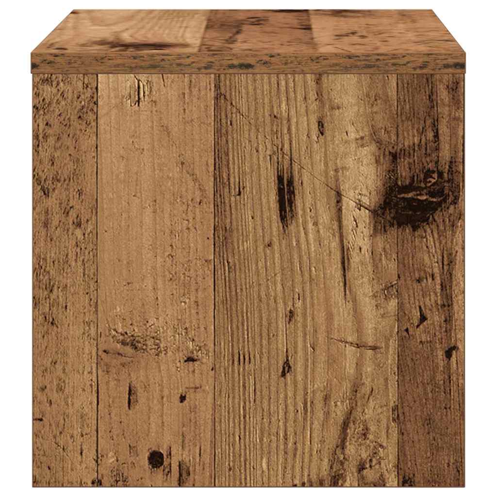Noćni ormar 2 pcs Staro drvo 40 x 40 x 30 cm Konstruirano drvo