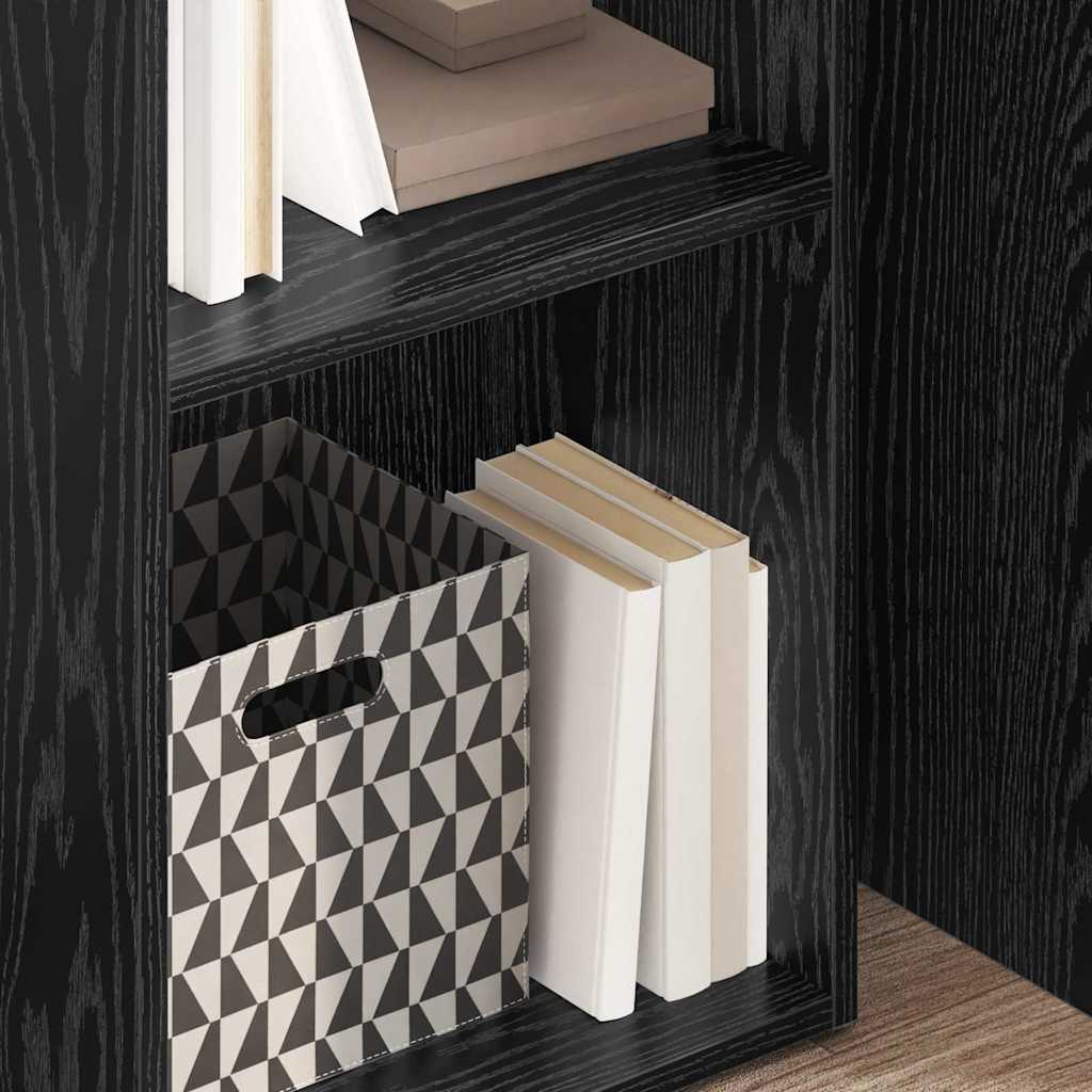 Polica Crni hrast 40 x 30 x 114 cm Konstruirano drvo