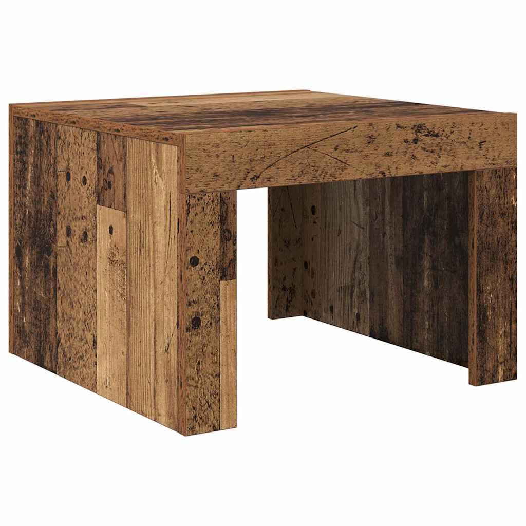Kava Stol Staro drvo 50 x 50 x 35 cm Konstruirano drvo