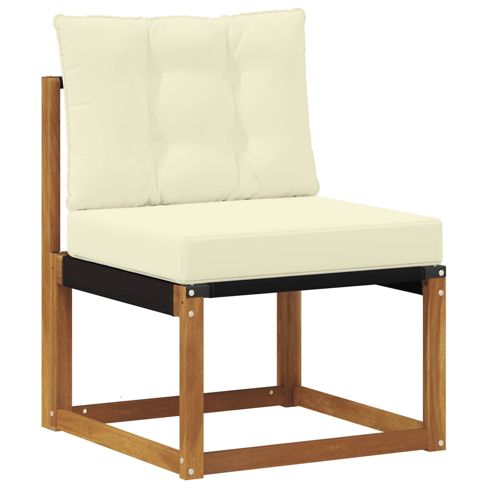 Set vanjskih sofa 9 kom. Prirodna i krem