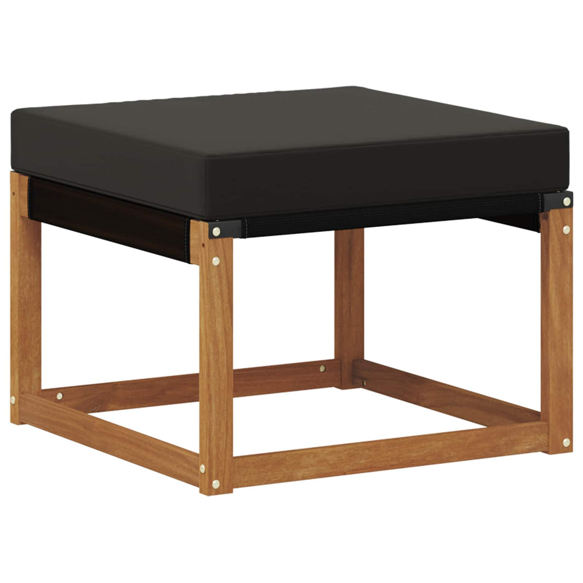 Set vanjskih sofa 9 kom. Prirodna i crna