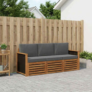 Setovi sofa 3 kom. Čvrsto drvo akacije