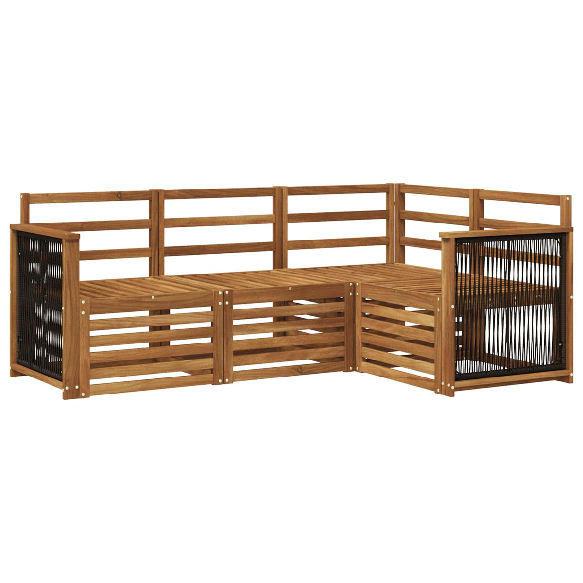 Set vanjskih sofa 4 kom. Poliester