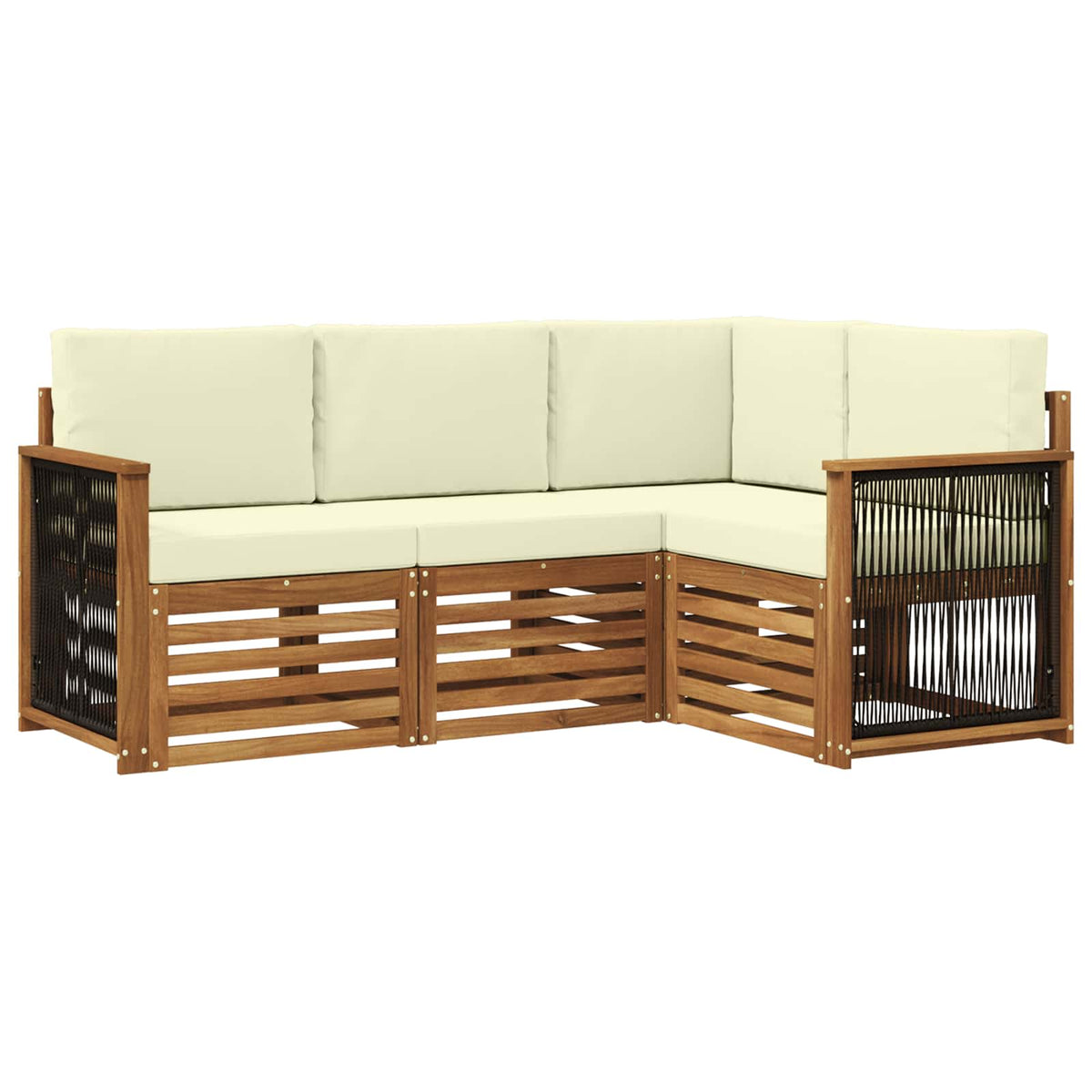 Set vanjskih sofa 4 kom. Poliester