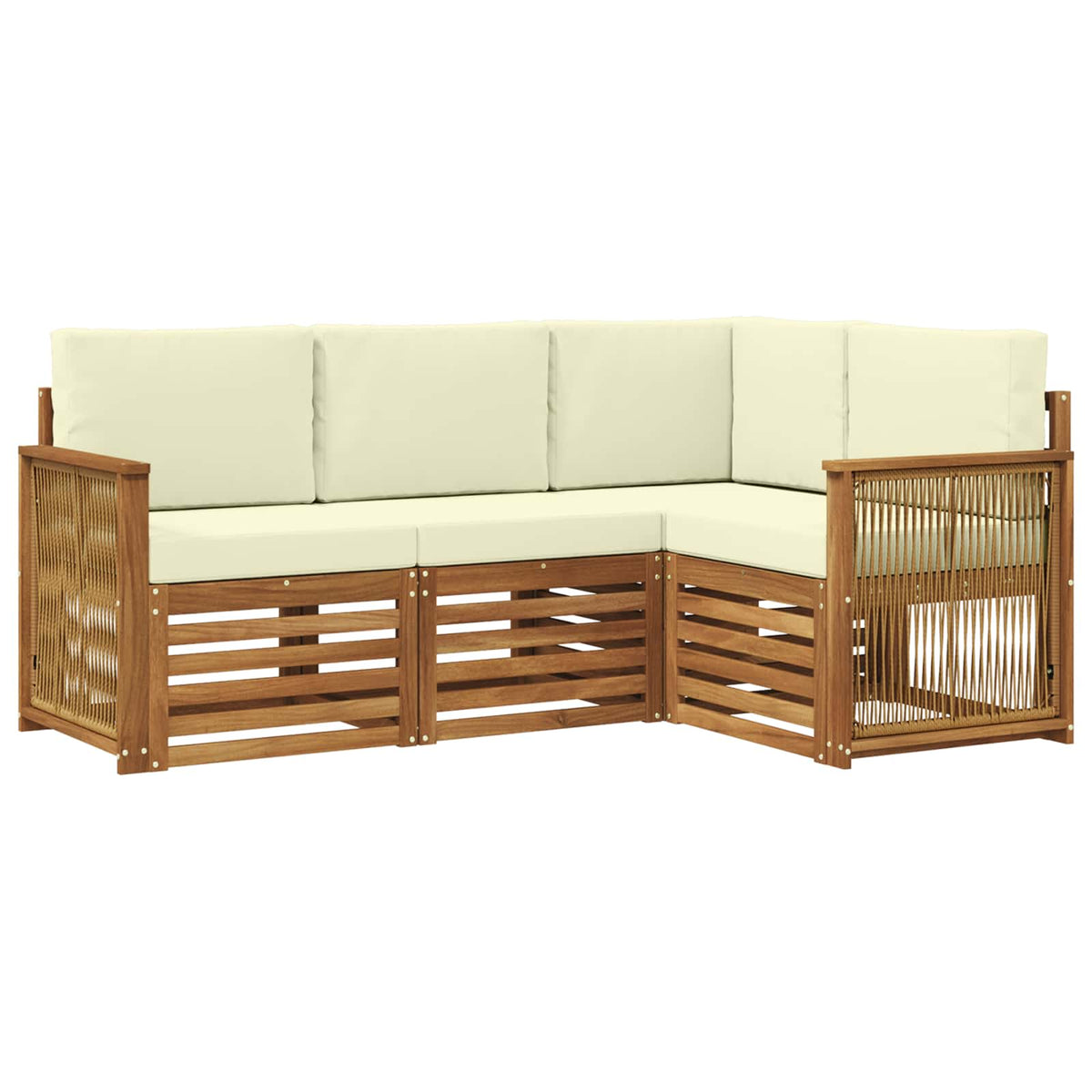 Set vanjskih sofa 4 kom. Poliester