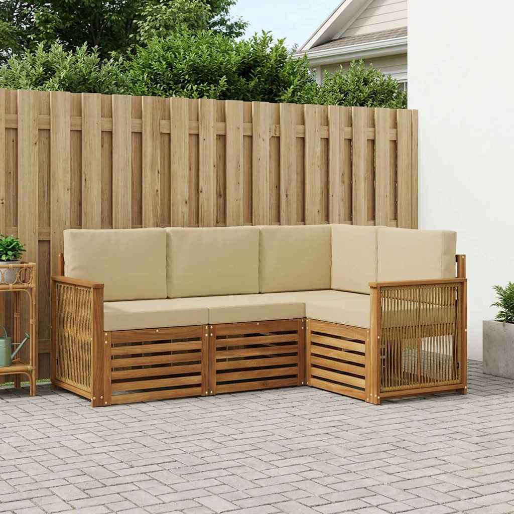 Set vanjskih sofa 4 kom. Poliester