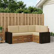 Set vanjskih sofa 4 kom. Poliester
