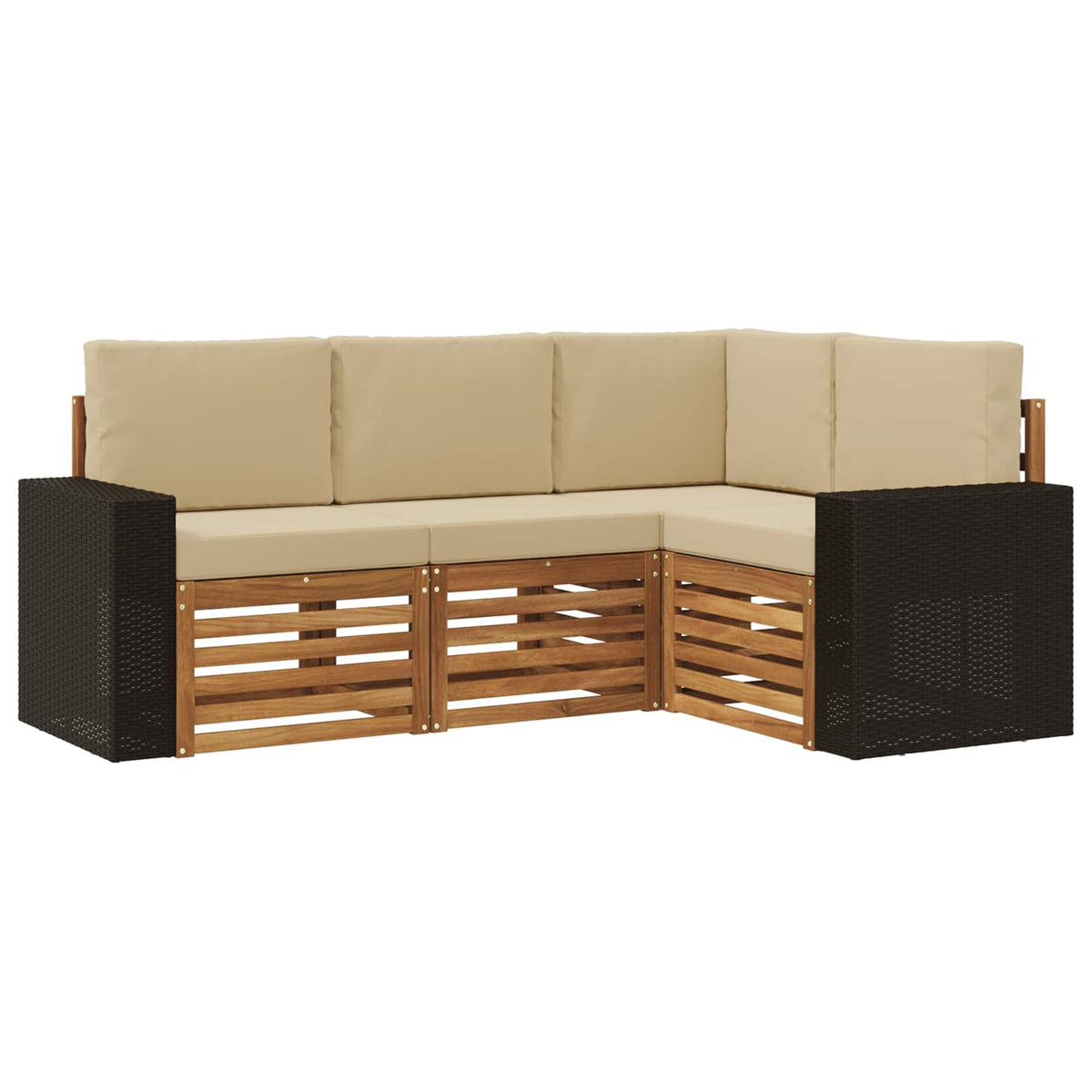 Set vanjskih sofa 4 kom. Poliester