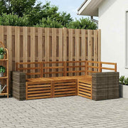 Set vanjskih sofa 4 kom. Poliester