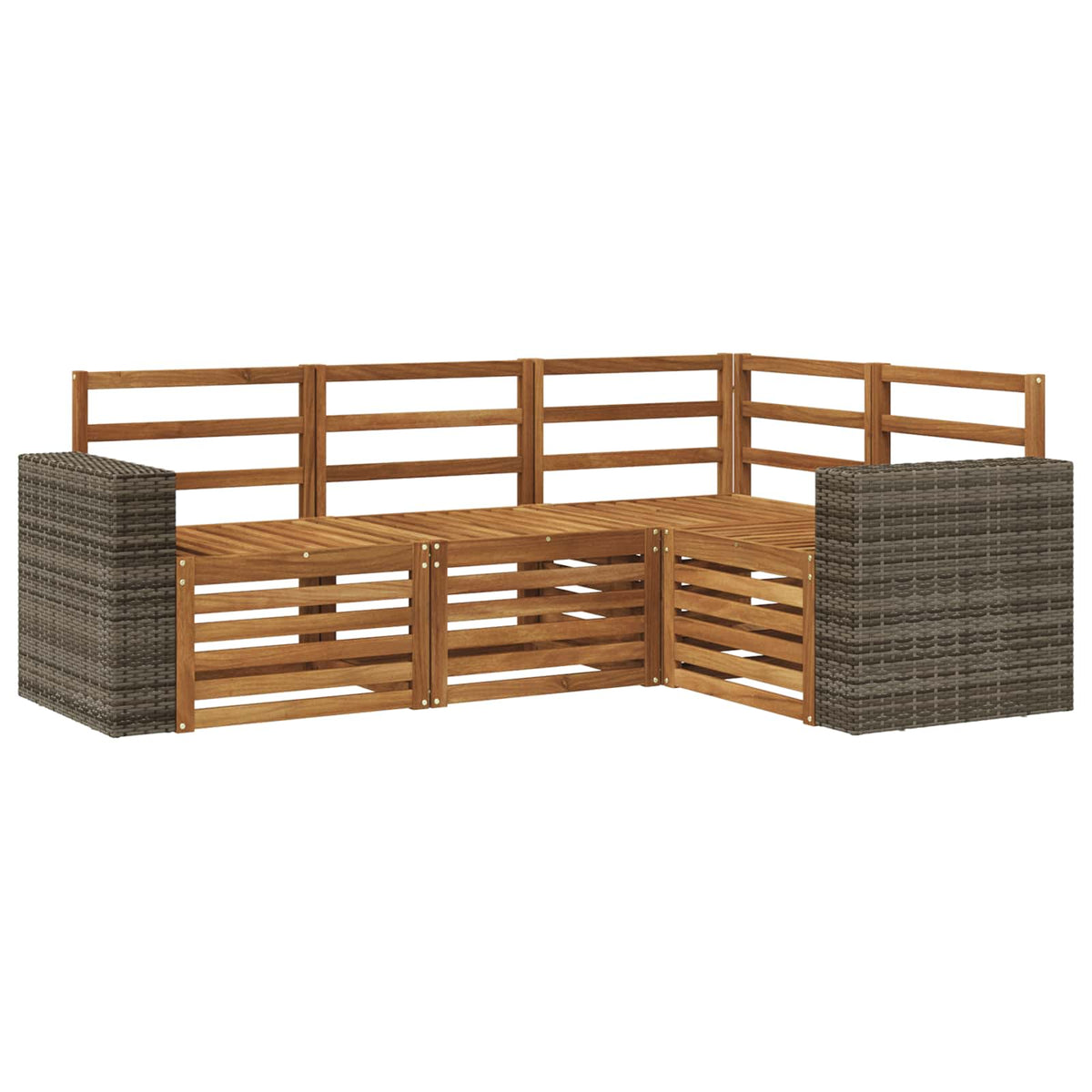 Set vanjskih sofa 4 kom. Poliester