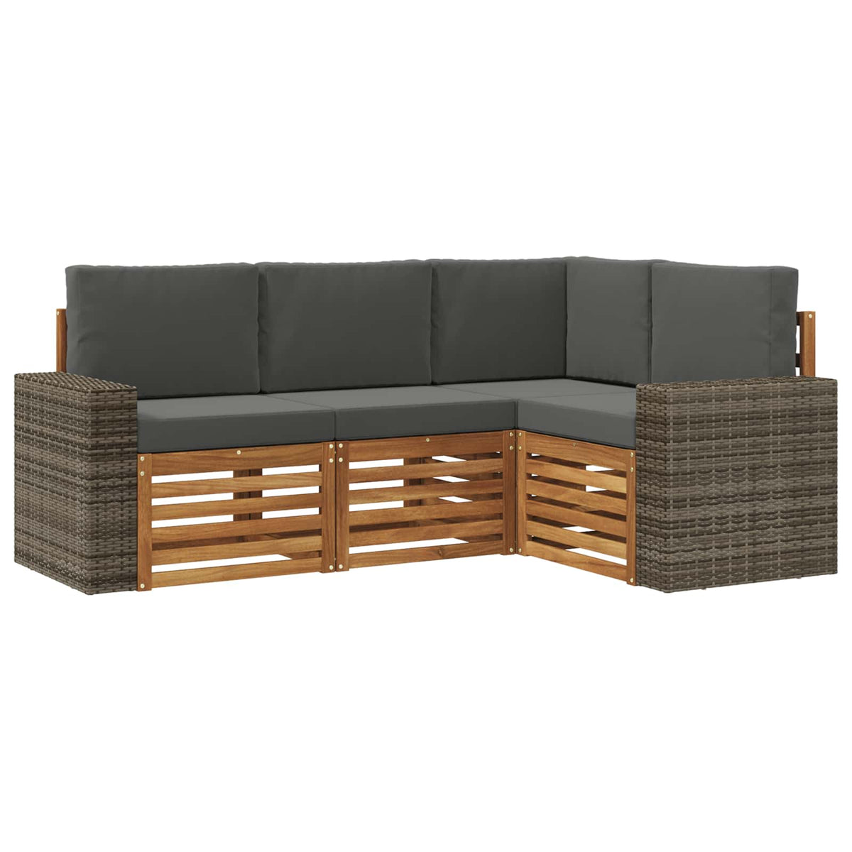 Set vanjskih sofa 4 kom. Poliester