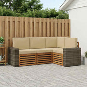 Set vanjskih sofa 4 kom. Poliester
