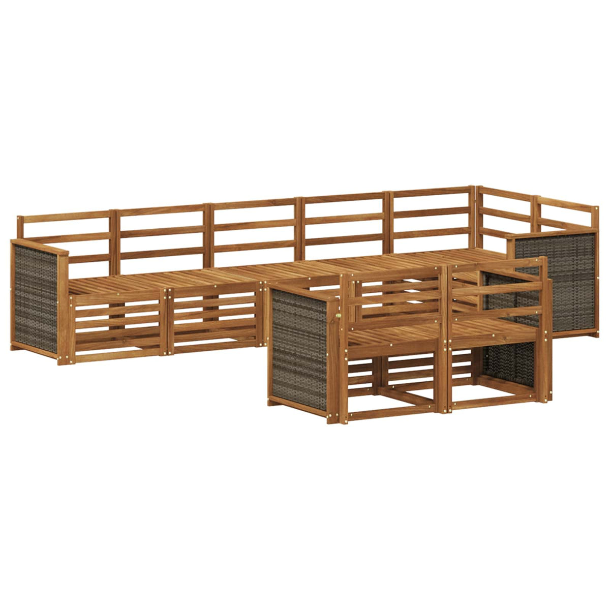 Set vanjskih sofa 7 kom.