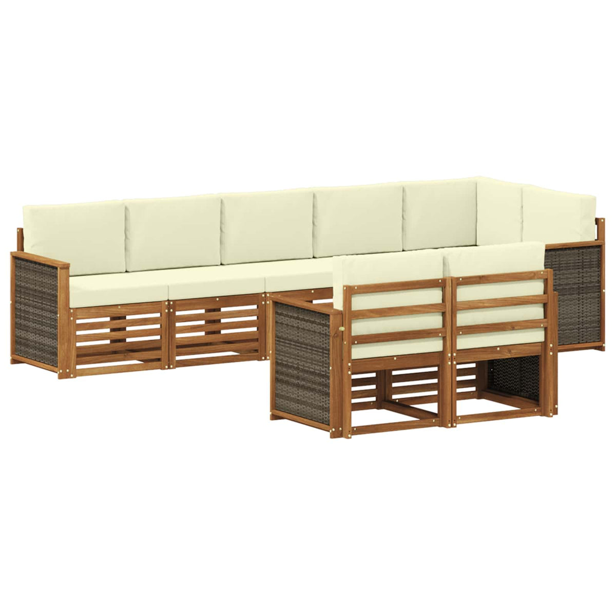 Set vanjskih sofa 7 kom.