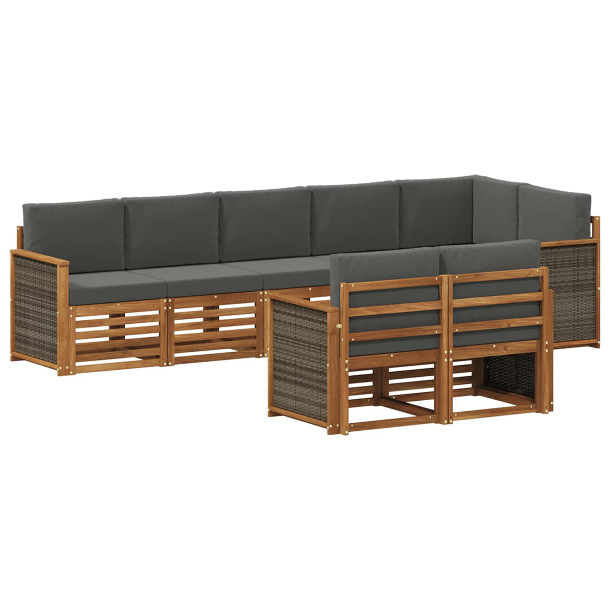 Set vanjskih sofa 7 kom.