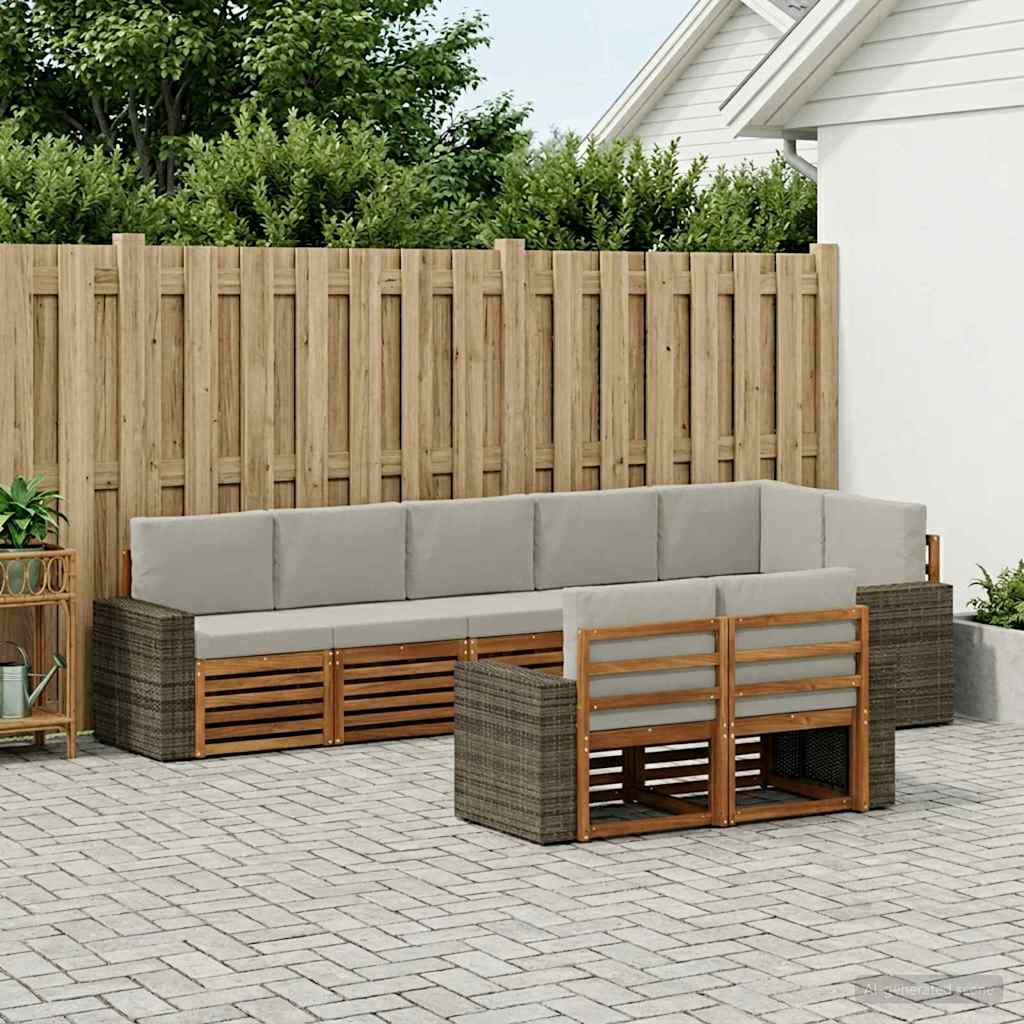 Set vanjskih sofa 8 kom. Poliester