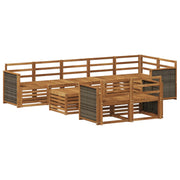 Setovi sofa Čvrsto drvo akacije