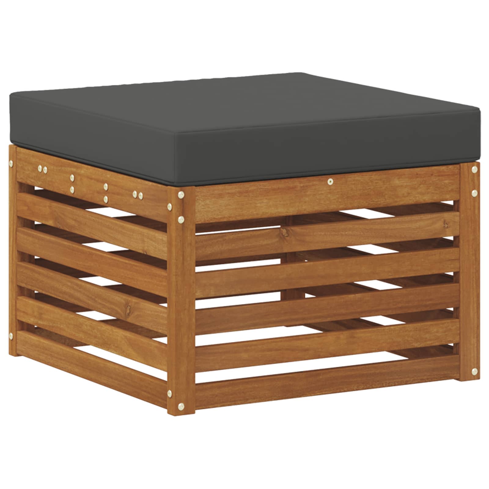 Set vanjskih sofa 7 kom. Prirodna i antracit