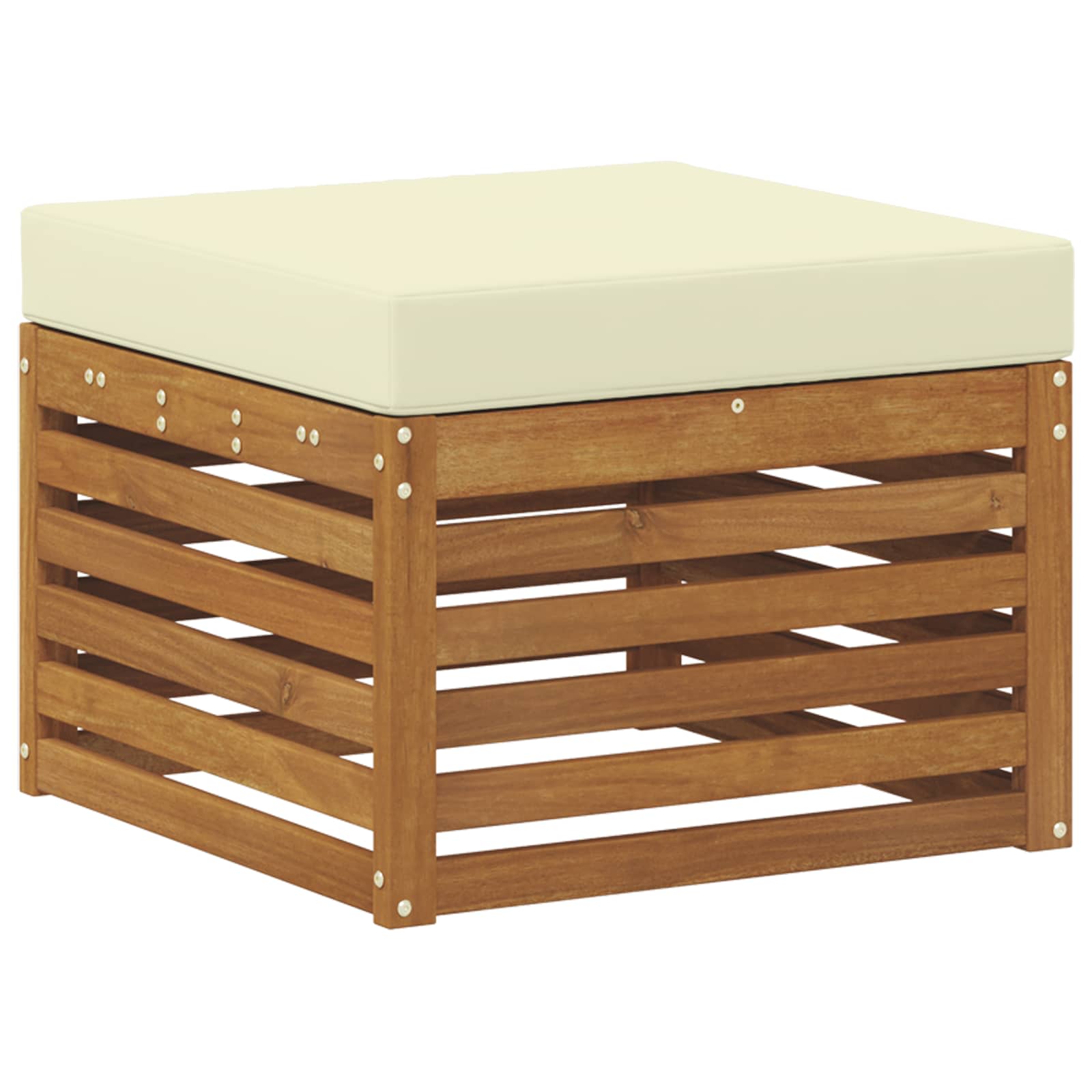 Set vanjskih sofa 9 kom. Prirodna i krem