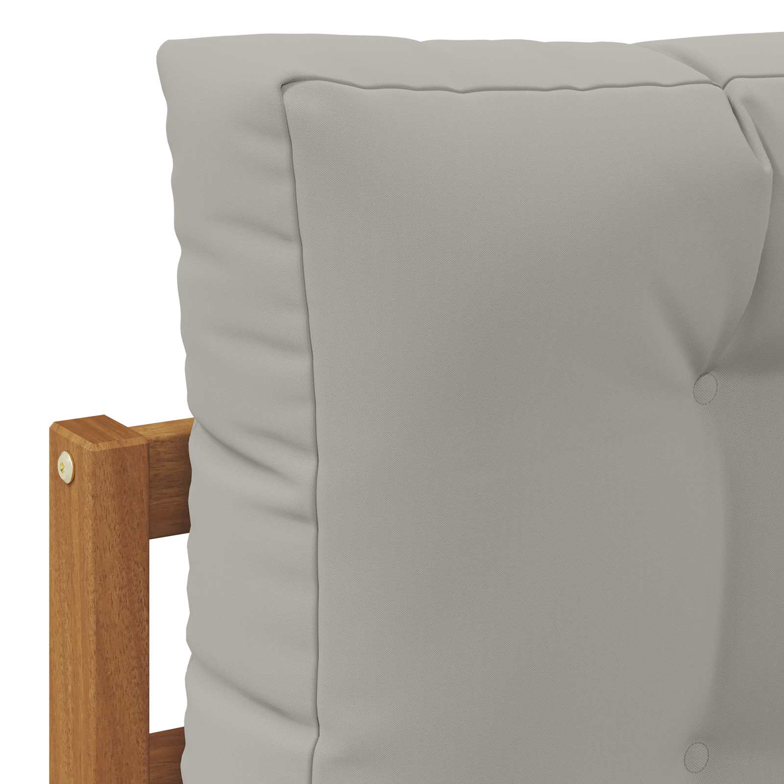 Set vanjskih sofa 6 kom. Prirodna i Svjetlosiva