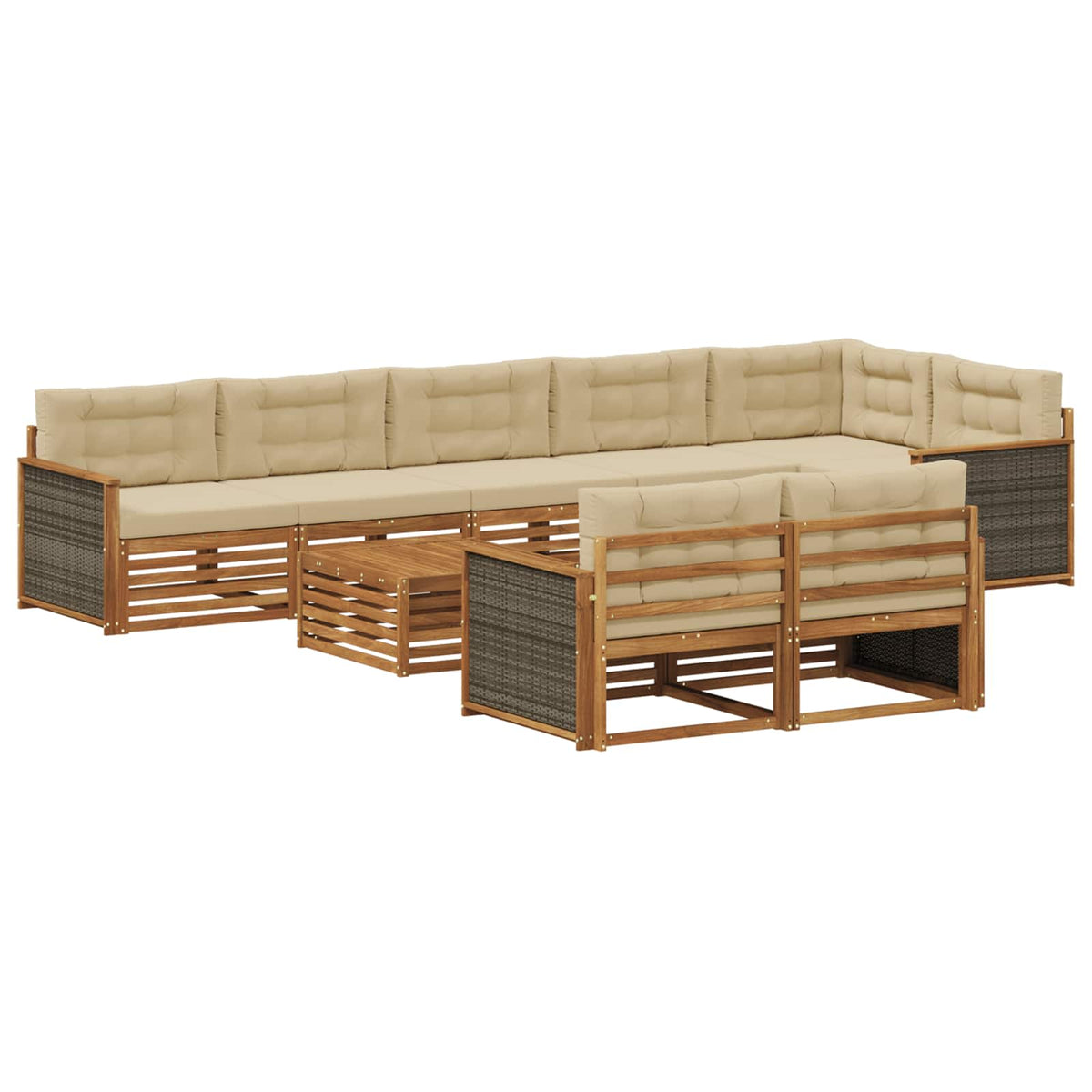 Set vanjskih sofa 9 kom.