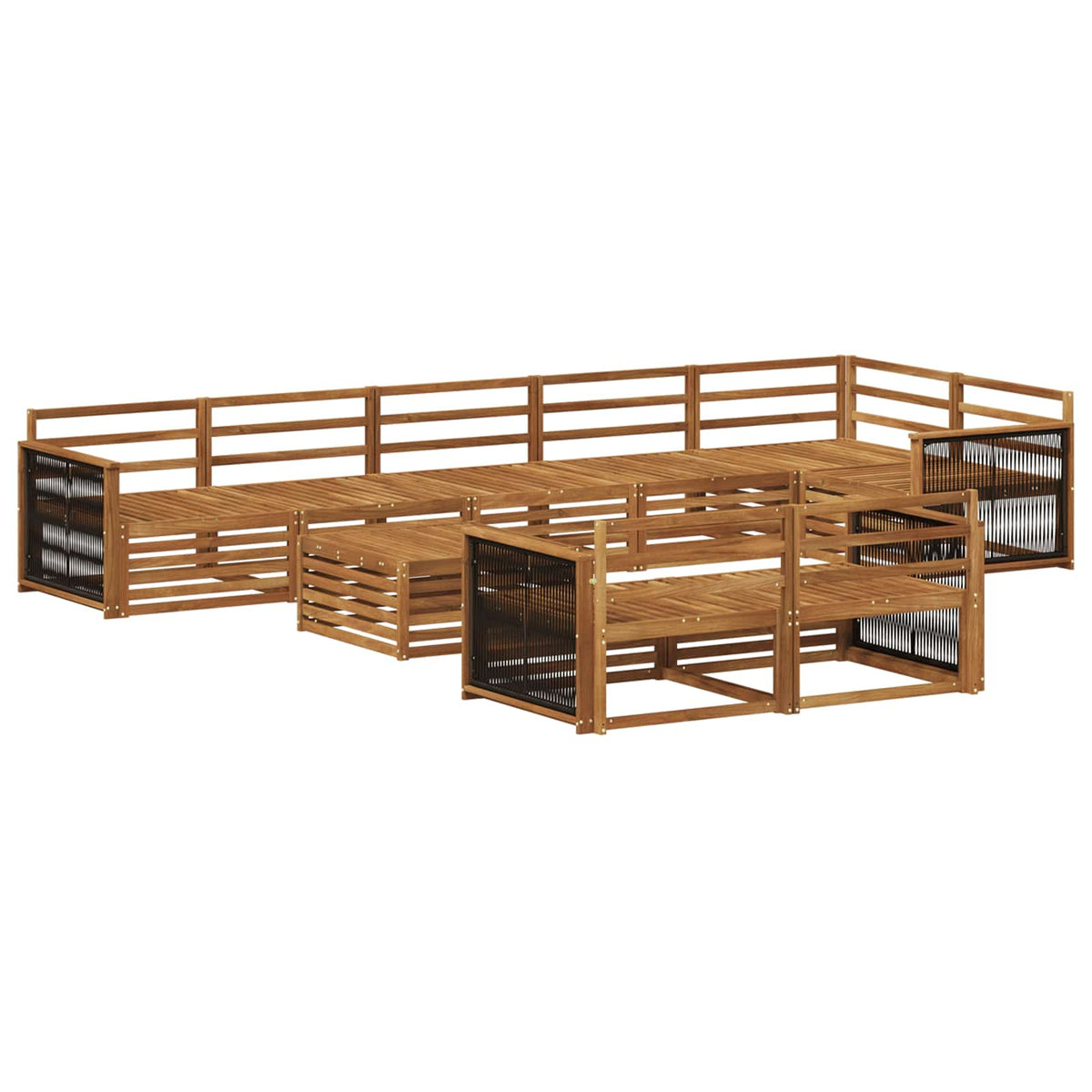 Set vanjskih sofa 9 kom.