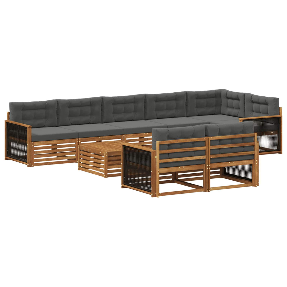 Set vanjskih sofa 9 kom.