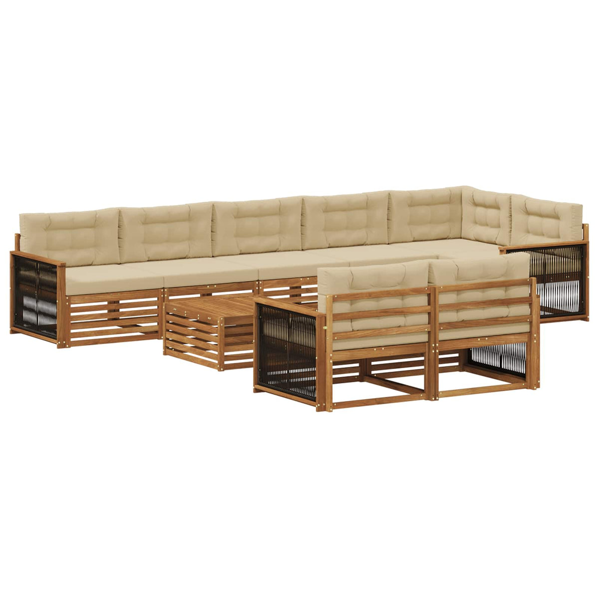 Set vanjskih sofa 9 kom.