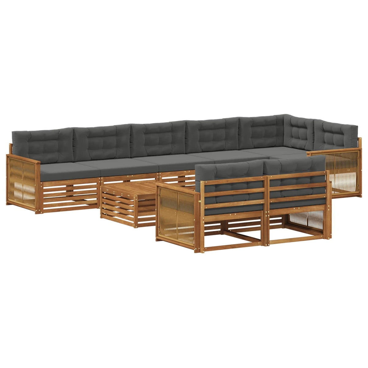 Set vanjskih sofa 9 kom.