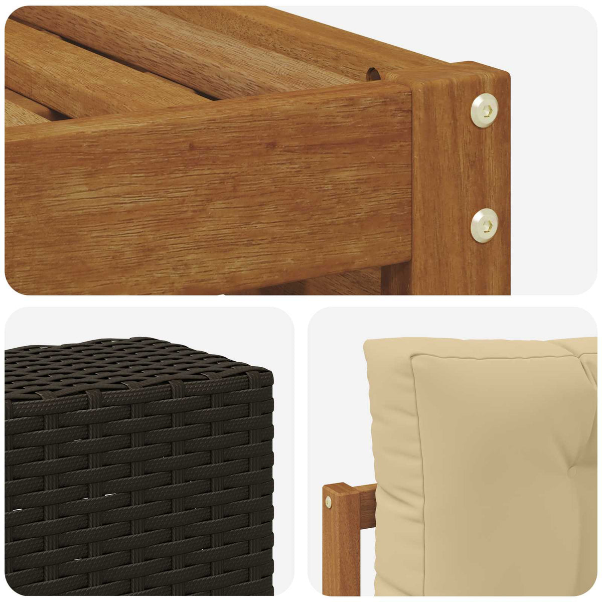 Set vanjskih sofa 9 kom.