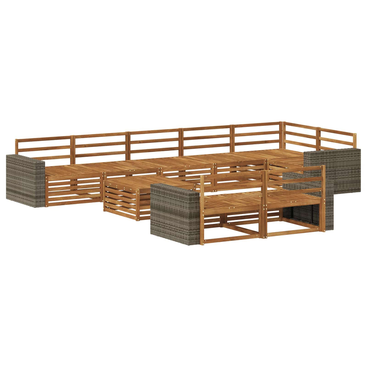 Set vanjskih sofa 9 kom.