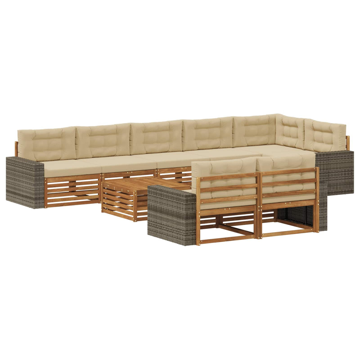 Set vanjskih sofa 9 kom.