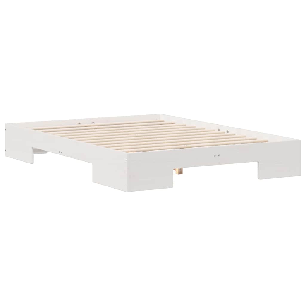 Krevetna konstrukcija Bijelo 140 x 190 cm