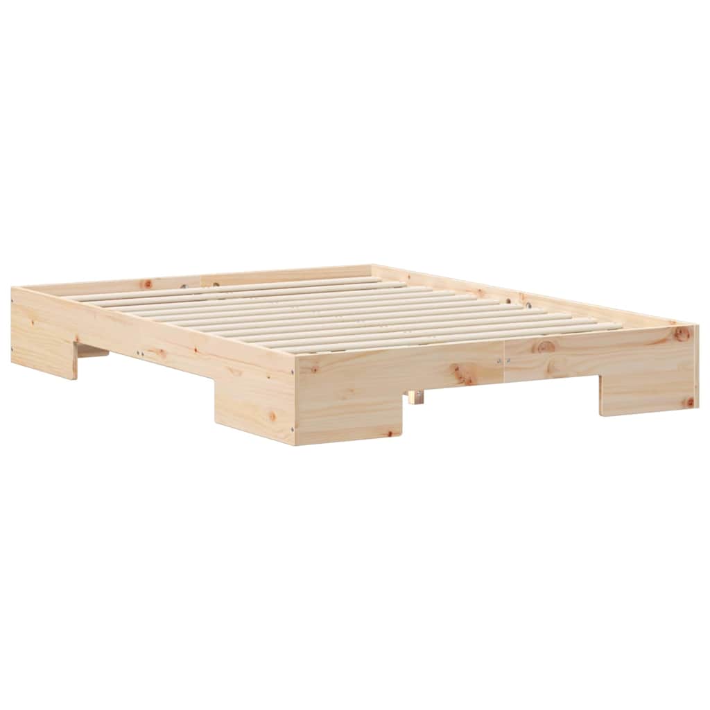Krevetna konstrukcija Smeđa 120 x 190 cm