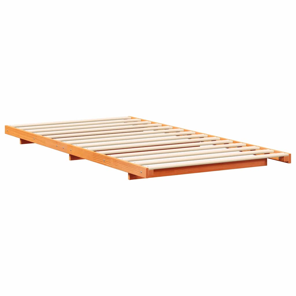 Krevetna konstrukcija Vosak smeđa 90 x 210 cm