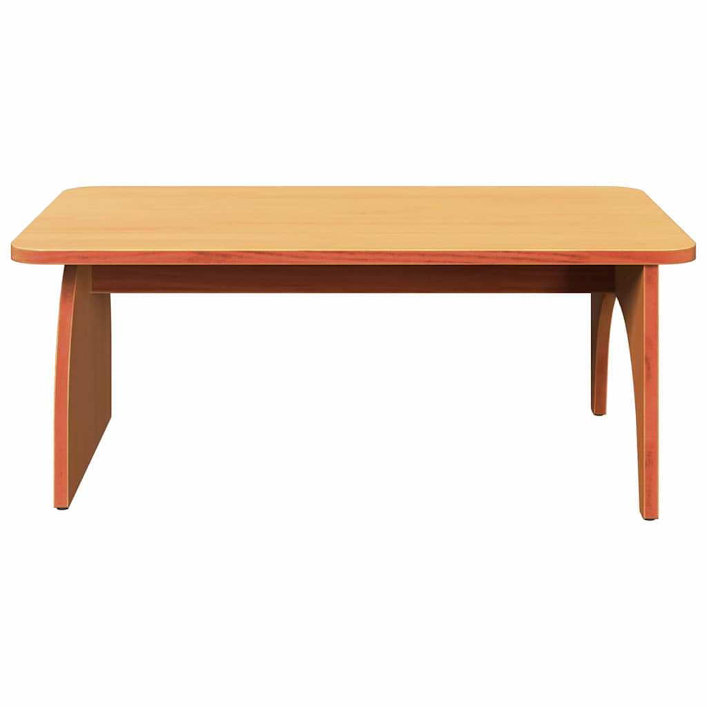 Kava Stol Vosak smeđa 80 x 50 x 31 cm Masivna borovina