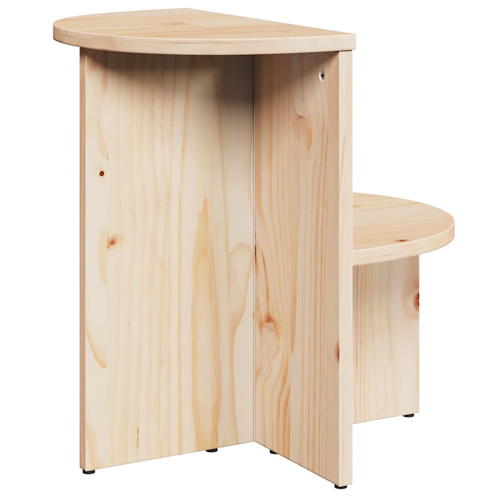 Kava Stol Prirodna 50 x 40 x 50 cm Masivna borovina