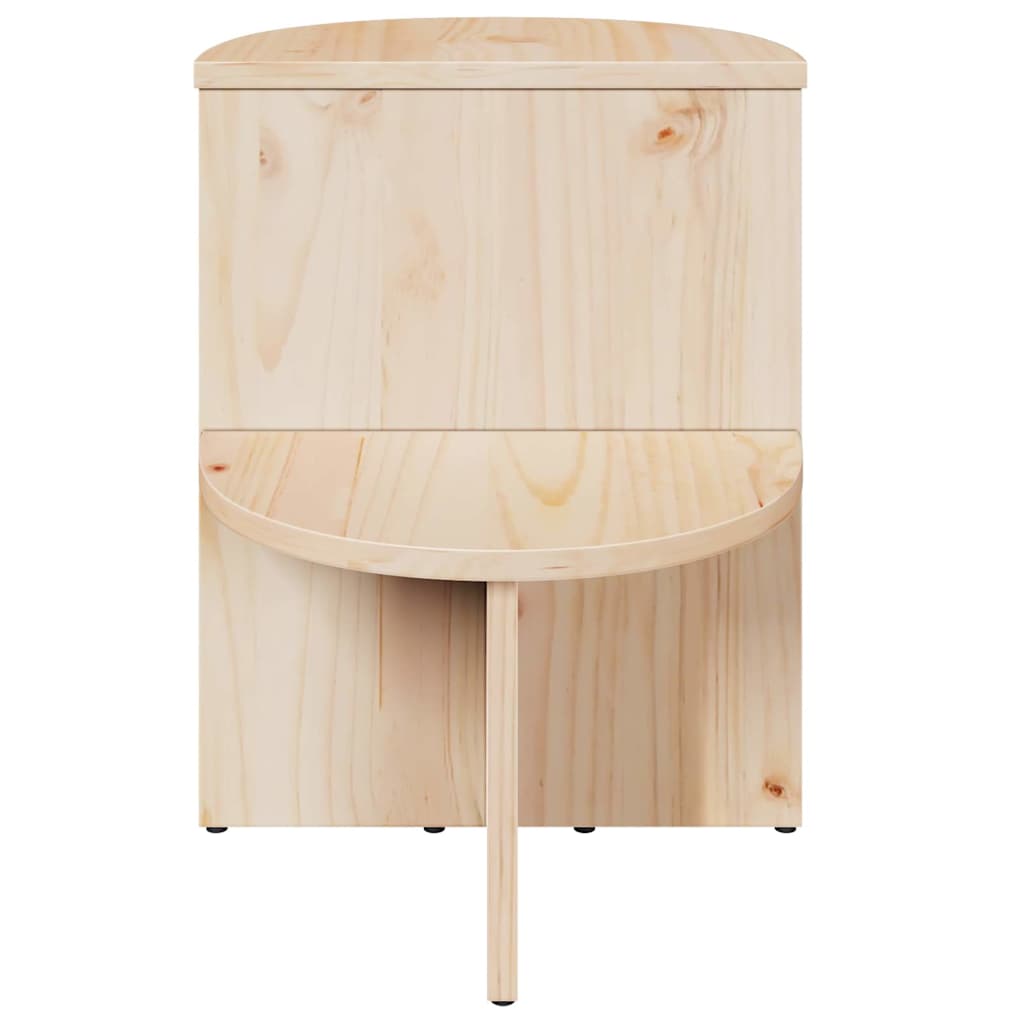 Kava Stol Prirodna 50 x 40 x 50 cm Masivna borovina