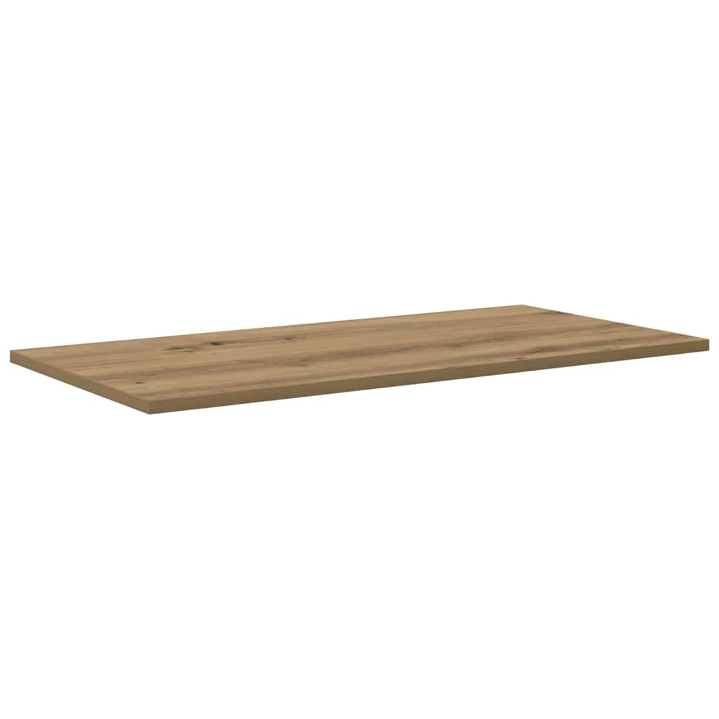 Police za knjige 4 pcs Smeđa 80 x 40 x 1,5 cm Konstruirano drvo