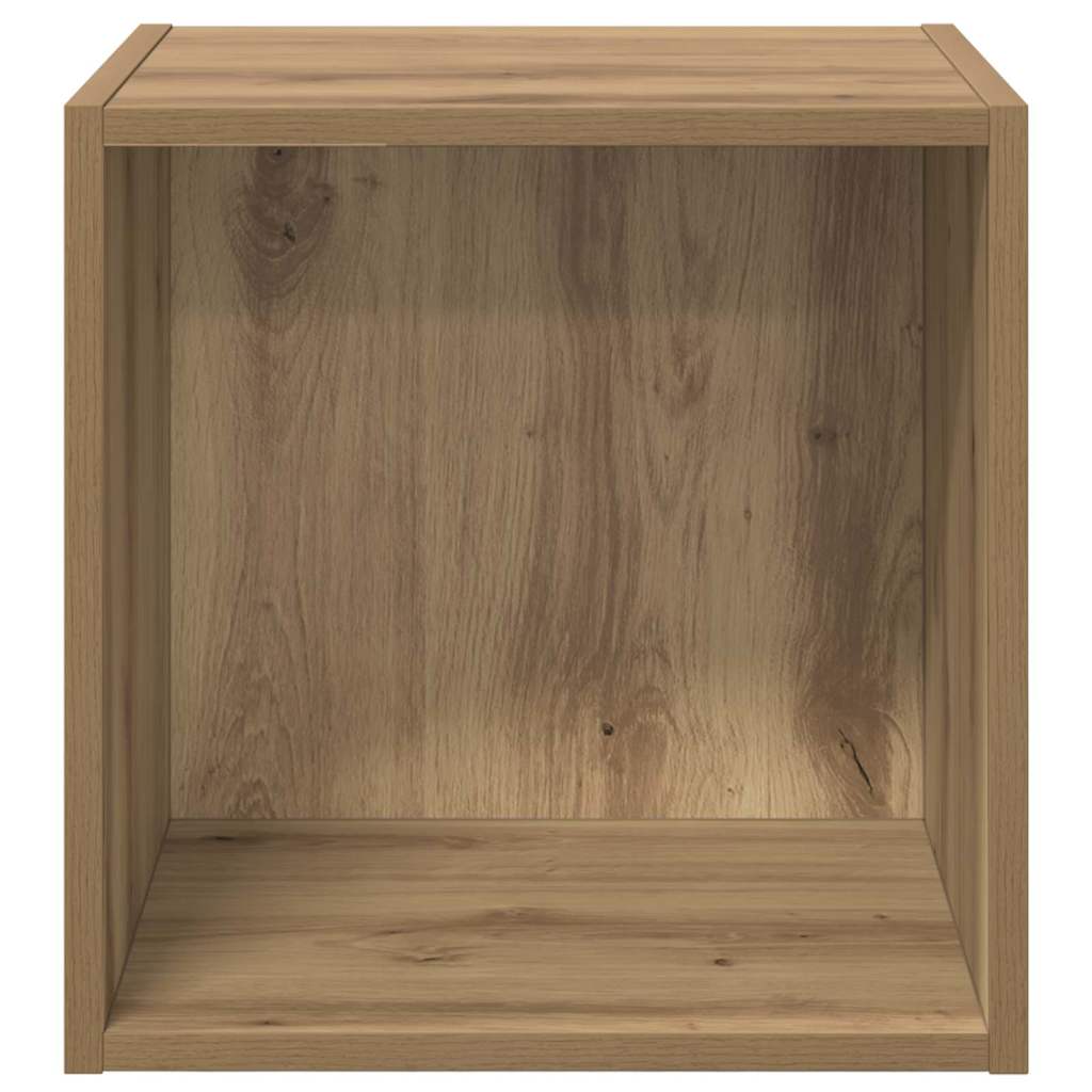 Ormar za Zid s policom 2 pcs Umjetnički hrast 37 x 37 x 37 cm