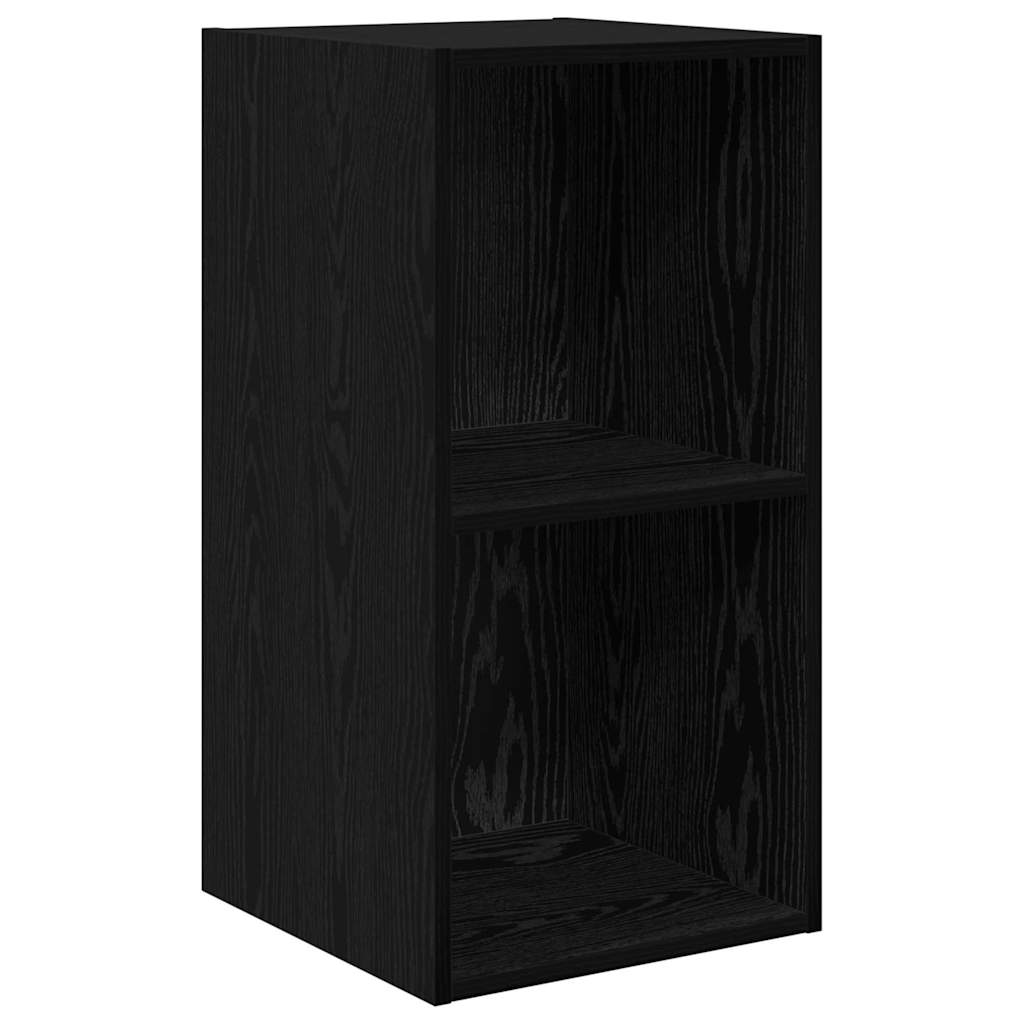 Set TV komoda Crni hrast 37 x 37 x 72 cm Konstruirano drvo