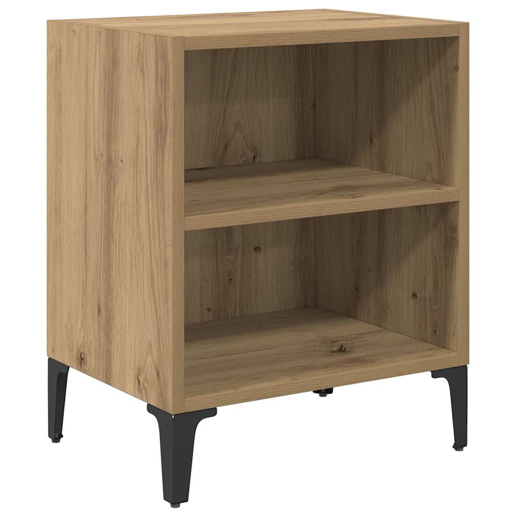 Noćni ormar 2 pcs Umjetnički hrast 40 x 30 x 50 cm